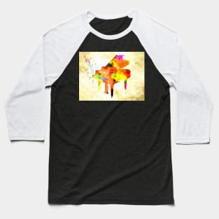 Grand Piano Baseball T-Shirt